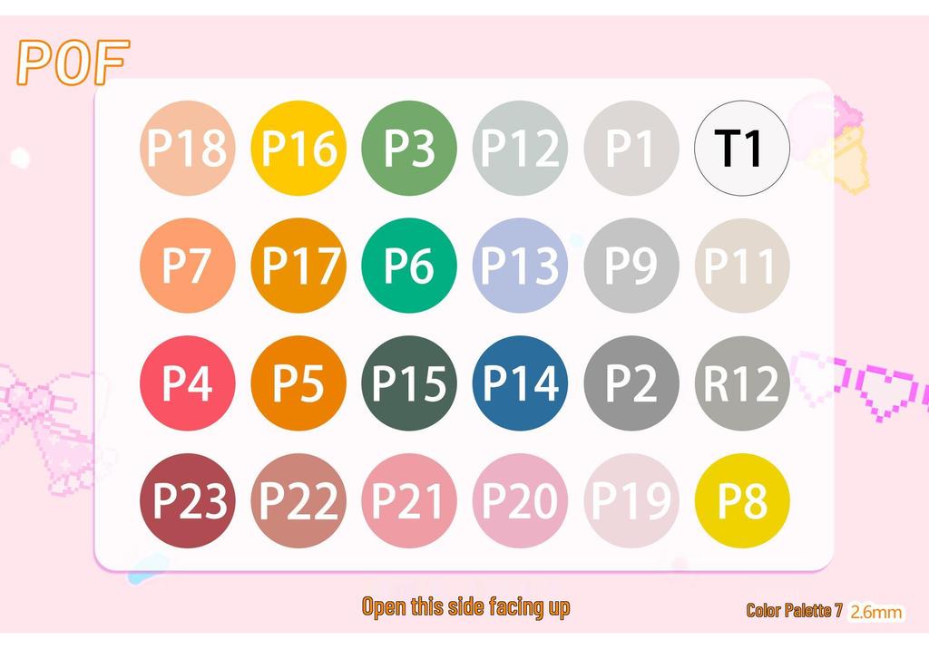 Pinbeads Fusion Beans Refill Pack: All-Color Series, 1000 Beads (2.6mm) for DIY Puzzle Crafting