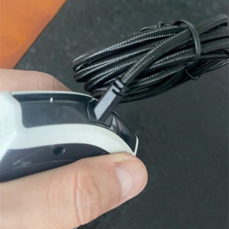 Mouse Cable USB Nylon Charging Cord For AW610M AW310M Mouse Wire Ensuring Fast And Stable Power Delivery