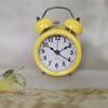 Cartoon Metal Ringing Alarm Clock Super Loud Lazy People Wake Up Clock Desktop Creative Digital Clock Mute Small