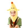 [merrytime] Kopfbedeckung, Cosplay-Hut, Obstkappe, Gemüsekappe, für Kostüme, Partys, Fotoshootings, Veranstaltungen, Banane