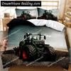 Engineering Vehicle Duvet Cover Set Engineering Vehicle Pickup Truck Off Road Vehicle Polyester Bedding Set Double Queen King741
