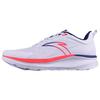 Comfortable Abrasion Resistant Abrasion Resistant Low Top Running Shoes Men's White Pink Blue 112355510-1