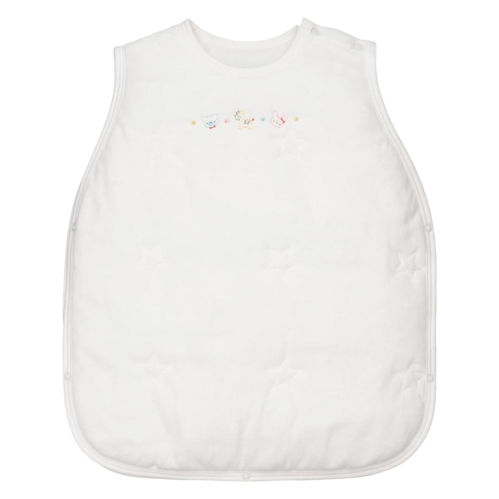 Baby Castle Sugar Baby Years Made in Japan Sleeper, 0-2 Old, Off-White,