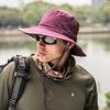 Summer Foldable Sun Hat With Wide Brim For Outdoor Fishing And Travel
