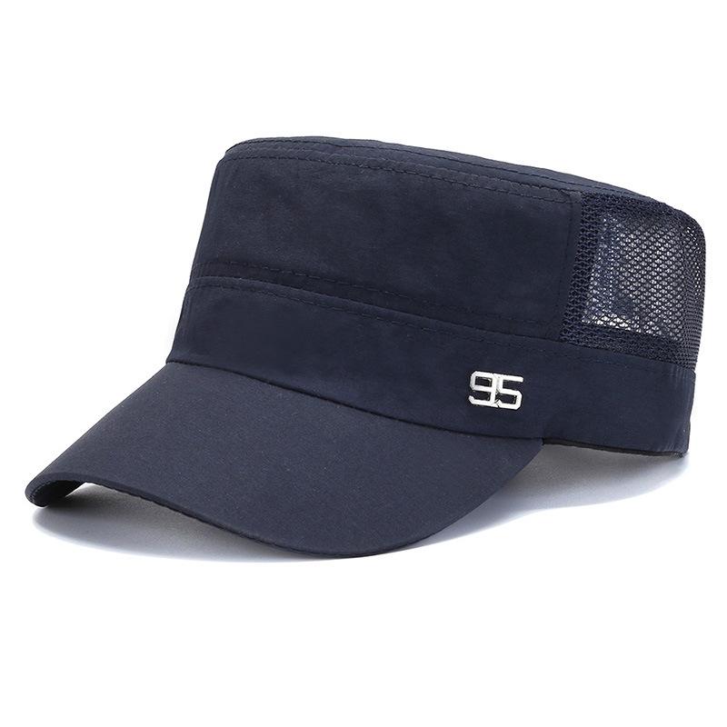 Cappello estivo in cotone, berretti militari da uomo, da esterno, da pesca, in rete, parasole, berretto da baseball, sportivo, esercito, berretto piatto, visiera, cappello con visiera, Gorras