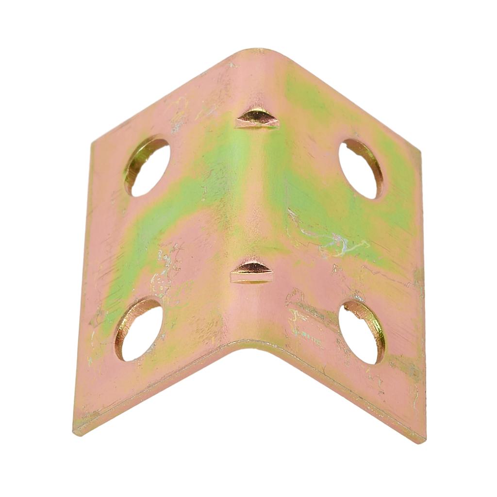 Angle Bracket Stainless Steel Table Fastener 20pcs 4 Holes