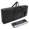 61 Key Instrument Keyboard Bag Oxford Cloth Thickened Piano Protection Bag Storage Bag Portable Waterproof Vibration-resistant Piano Case with Handle