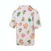 Vans Resort Shirt Simple Casual All Over Print Sports Short Sleeve Shirt Women shirts White VN000GSYCTV