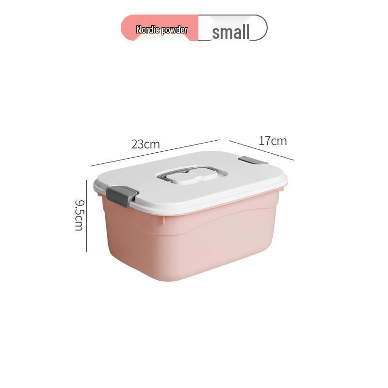 Extra Large Plastic Storage Box with Lid for Clothes, Toys, and Snacks