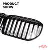 Front Grills Bumper Kidney Hood Radiator Grille Replacement For BMW 7 Series G11 G12 LCI 2020-IN Gloss Black Grilles