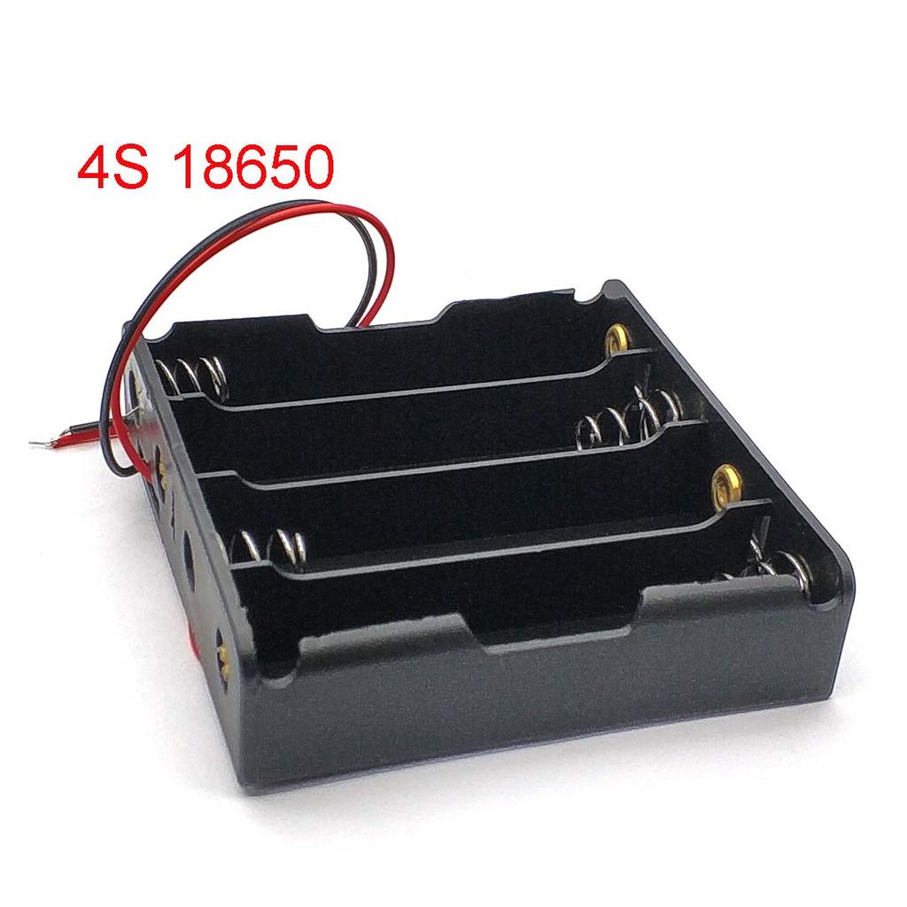 18650 Power Bank Cases 4 18650 Battery Holder Storage Box Case 18650 Paralle / Series Connection Battery Box