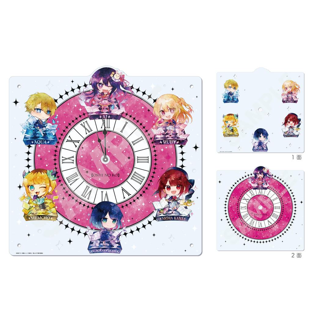 [Oshi no Ko] Character Art Acrylic Clock 01 Collection