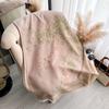 Retro Temperament Printed Imitation Cashmere Scarf Autumn And Winter With High-End Shawl Warm Scarf Women