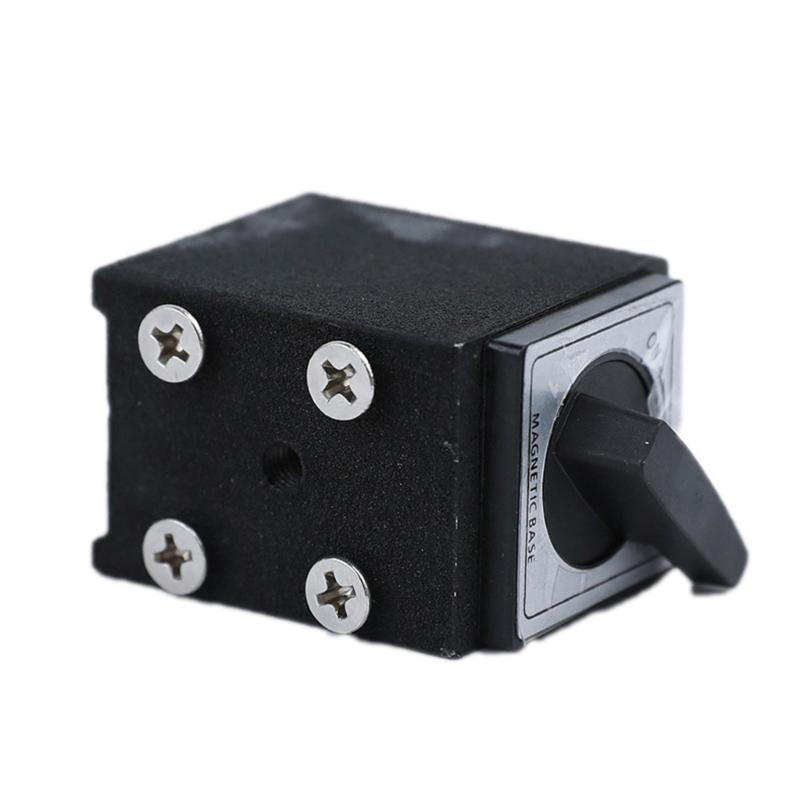 4 Port Magnetic Mounting Platform Strong Strength Steel Base Lightweight Designs for Precisions Instrument Positioning