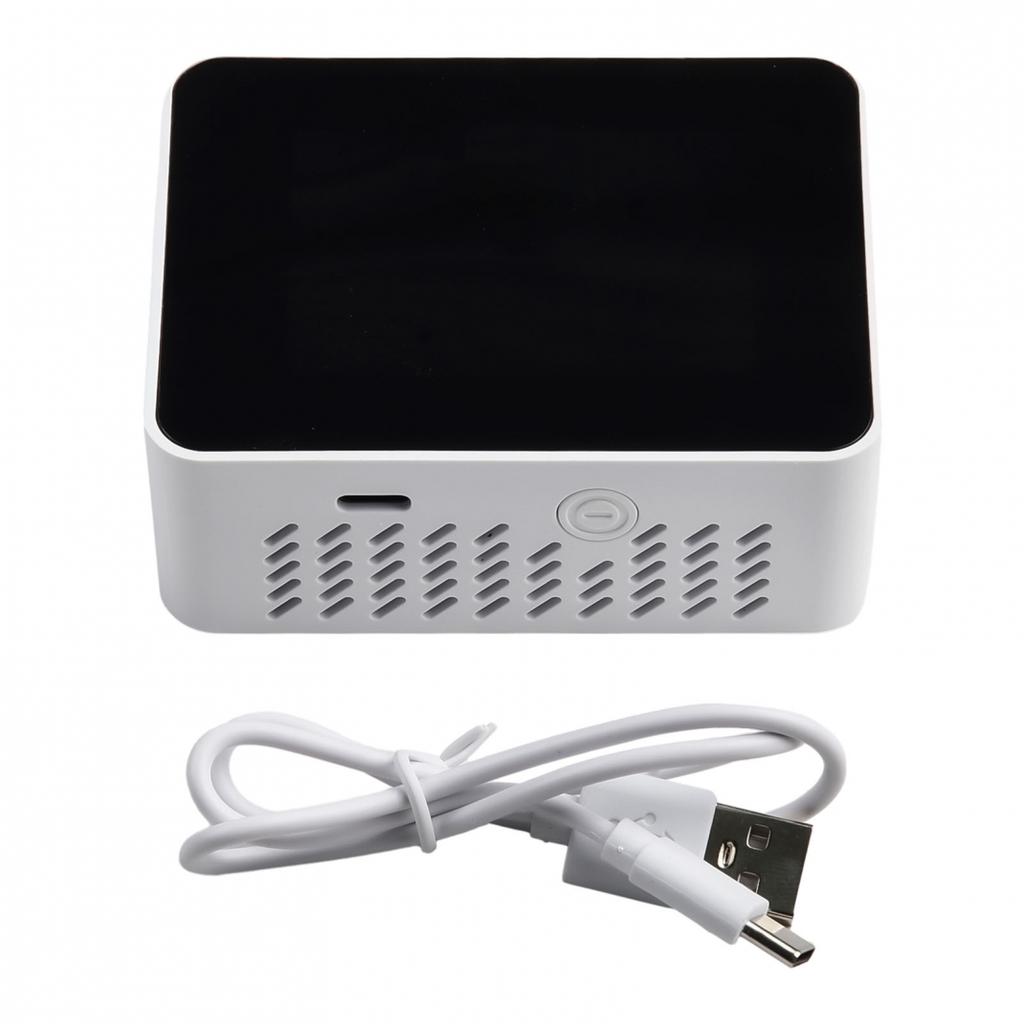 Kompakter Raumluftqualitätsmonitor mit Temperatur- und Feuchtigkeitsmessung