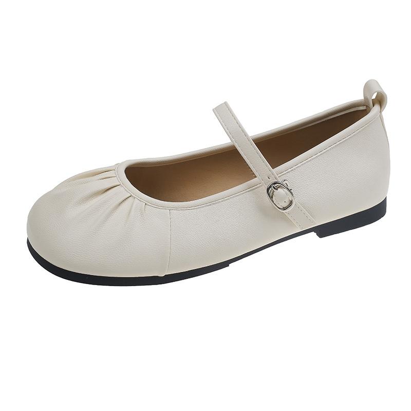 

Чжикэ~ Легкие туфли Мэри Джейн серебристого цвета с бантом, фееричный темперамент, фееричные плиссированные, из натуральной мягкой кожи, туфли бабушки, балетки на плоской подошве 40