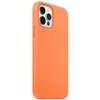Schutzhülle - E.F.CONNECTION - für iPhone 12 Pro - Premium TPU - Stoßfest - Rutschfest Orange
