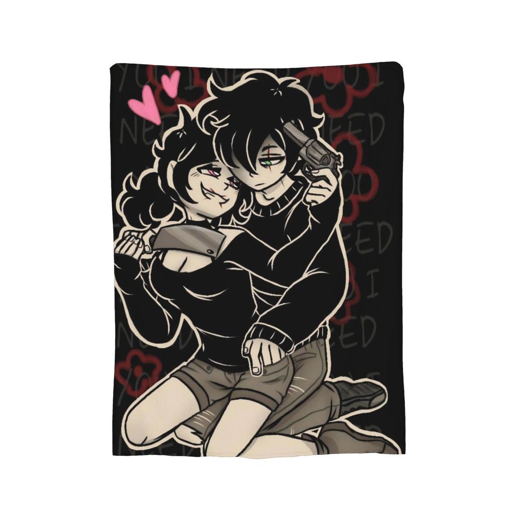Der Sarg von Andy und Leyley Spiele Decken Super Weich Fleece Gemütlich Geschenke Überwurf Decke Bettbezug