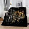3D Honey Bee Insect Cartoon Soft Plush Blanket,Flannel Blanket Throw Blanket for Living Room Bedroom Bed Sofa Picnic Cover Kids