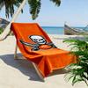 Pirate Skull with Football Design A must-have beach towel for beach travel