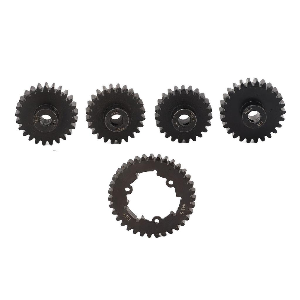 Remote Control Car Gear M1.5 35T 23T 24T 25T 26T RC Motor Pinion Gears Parts Set Replacement For TRAXXAS 1/5 X?Maxx 6S