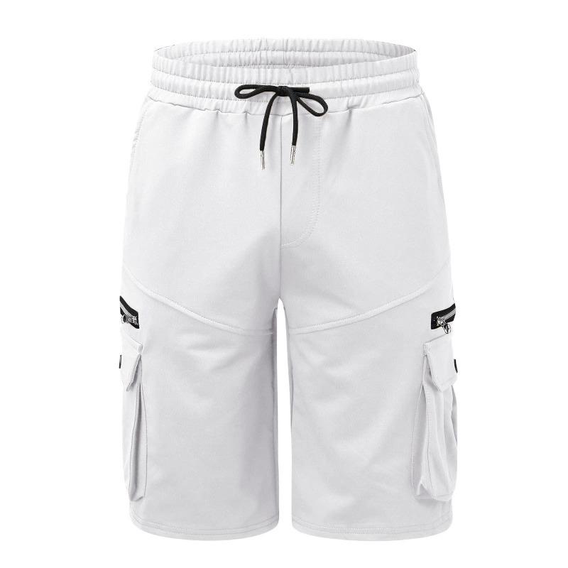 Men's Summer Workwear Shorts Made of Pure Cotton Loose Fit Plus Size Five Quarter Pants Mid Length Pants Men's Multi Pocket Casual Pants Shorts Men’s