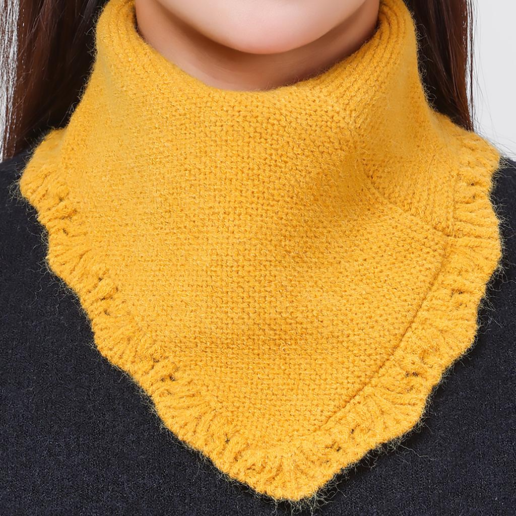 New Detachable Knitted Turtleneck Fake Collar For Women Neck warmer Autumn Winter Warm Cover Head Neck Knitting False Collar