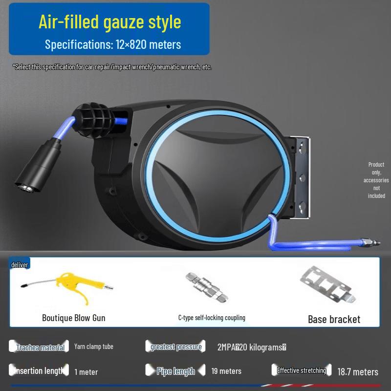 Aokewen 20m Retractable Air Hose Reel