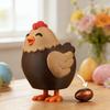 Schokoladen-Ei-Legende-Hühnchen Süßigkeiten-Spender Maschine 3D-gedruckt Niedliches Tier Süßigkeiten-Spender Schreibtisch-Dekoration für Osterkorb-Füller Party-Mitgebsel
