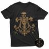 Vintage Virgin Mary Monogram Auspice Maria Catholic T-Shirt