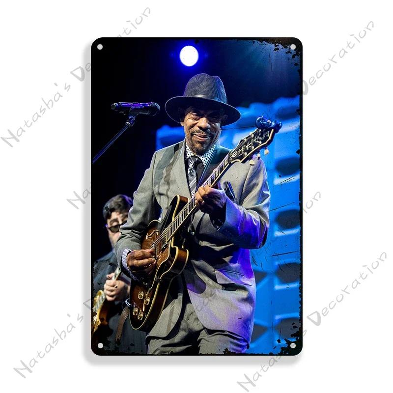 Classic Blues Metal Tin Sign Music Metal Poster Garage Cafe Wall Decor Old Fashion Metal Plaque Vintage Poster Wall Plate