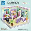 Zhegao Mini House Street View Kitchen Blocks: Creative Educational Toys Compatible with Lego for Girls.