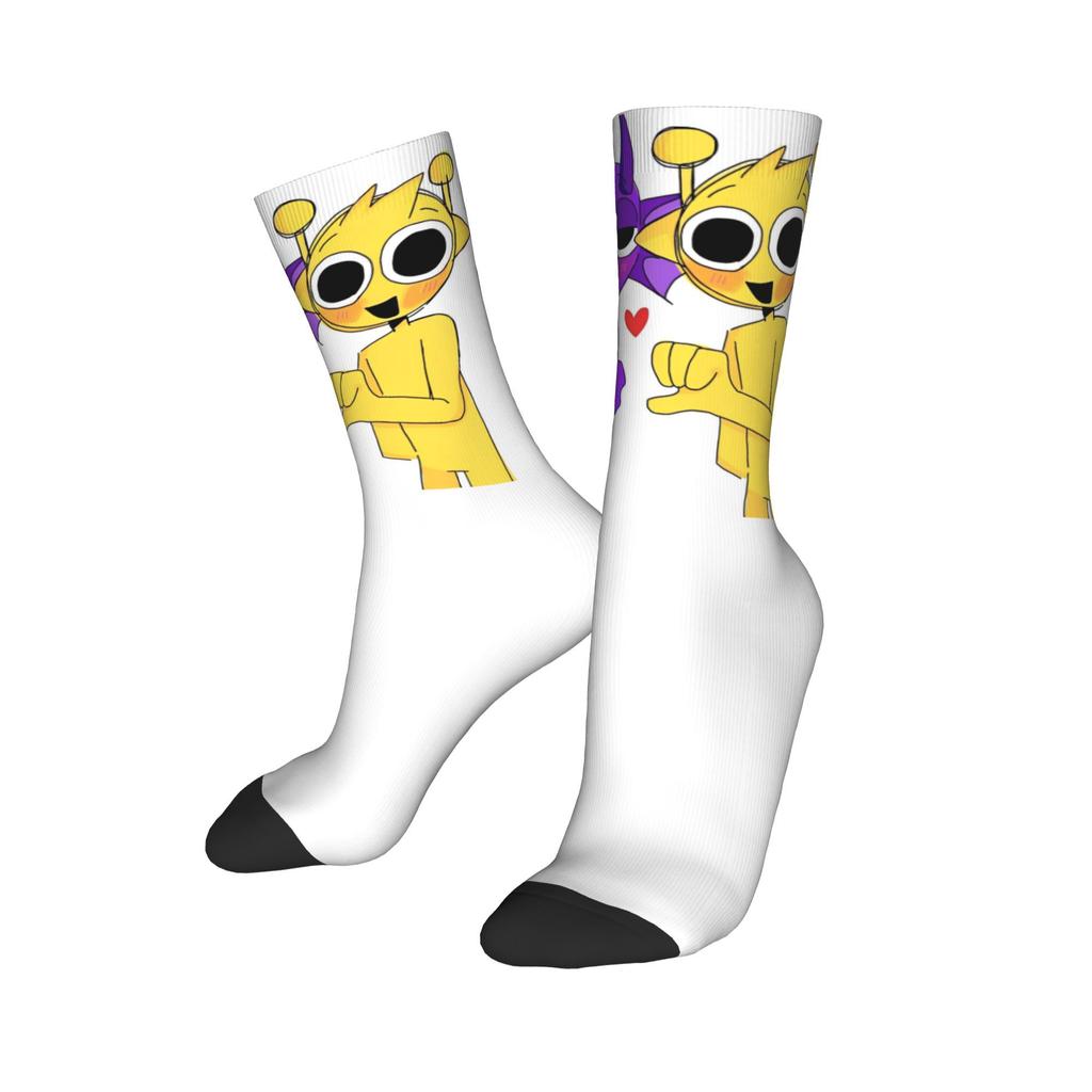Sprunki Incredibox Socks for Women Men Breathable  Soft Long Socks Sweat Absorbing