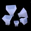 For Better Life 1Pc 3D Pyramid Silicone Mold DIY For Crystal UV Epoxy Cubic Triangular Cone Home Decoration Arts and Crafts