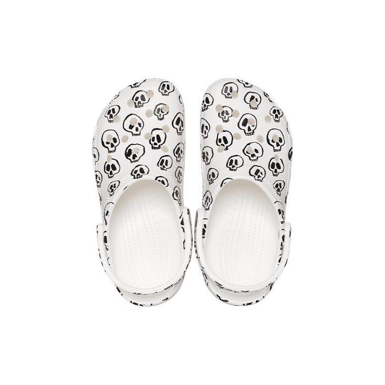 Crocs Classic Clog Skull Print White 208993-103