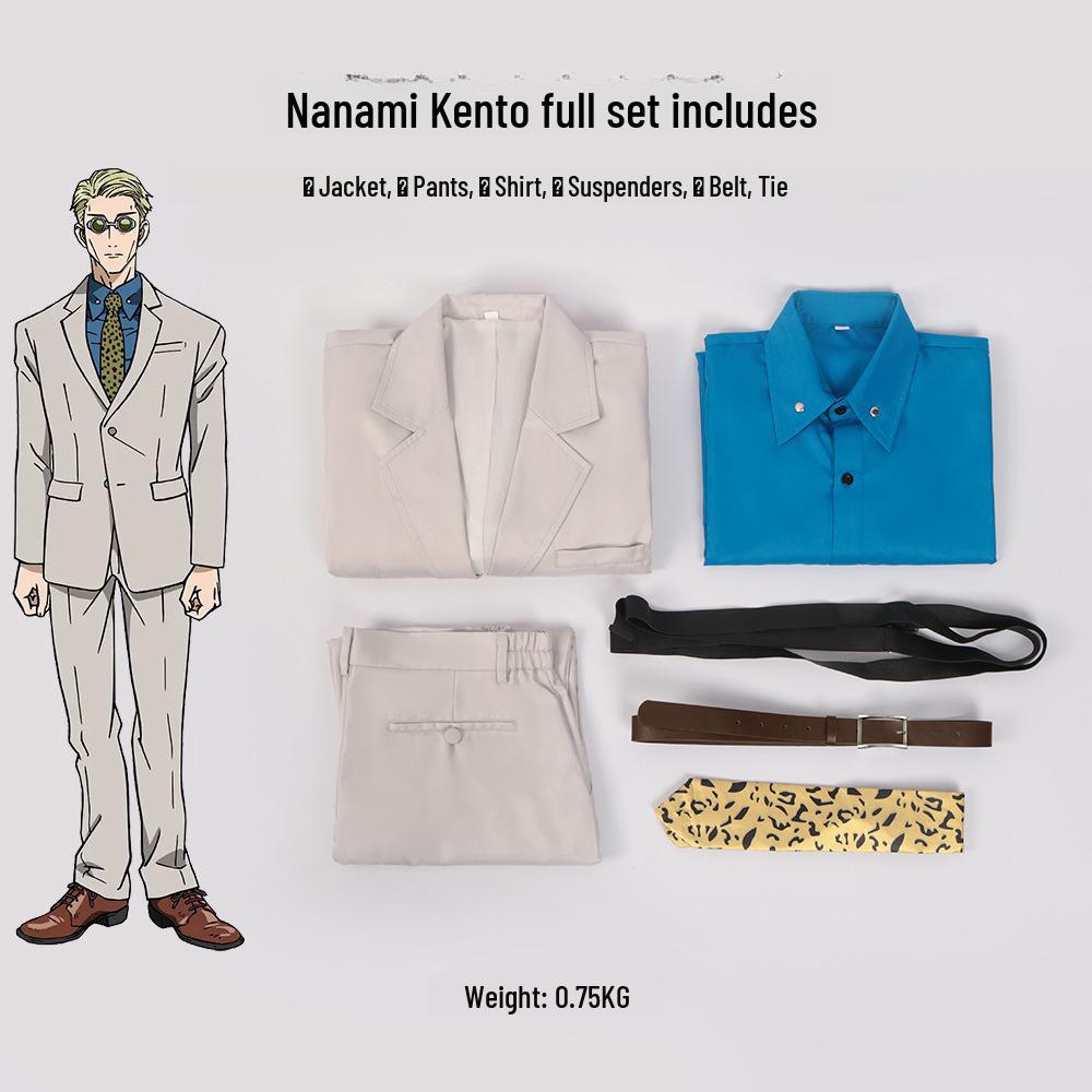 Fushiguro Jiner & Gojo Satoru Summer Cosplay Costume - High School Uniform Inspired by Jie Kugisaki & Wild Rose