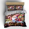 Christmas Santa Bedding Set Bedding Duvet Cover Set Duvet Cover Pillowcases (1 * Duvet Cover 2 * Pillowcases, Without Duvet Insert)