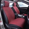 All-Season Non-Slip Linen Car Seat Cushion Set: Breathable, Comfortable & Semi-Wrap Design