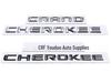 ABS Modifikovaná samolepka s písmeny pro Jeep Grand Cherokee Logo auta Znak na dveře
