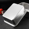 Abay Stainless Steel Rectangular Food Basin with Lid