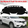 Car Dashboard Cover Dash Mat for Nissan X-Trail T32 2014- Pad Sunshade Cushion Sunshield Nonslip Anti-UV Accessories