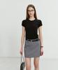 Deonseuteu Essential Slim-Fit Crochet Top Black_Udts4B224Bk