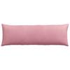 Sofa Cushions 2 Pieces Pink 120 X 40 Cm Cord Fabric