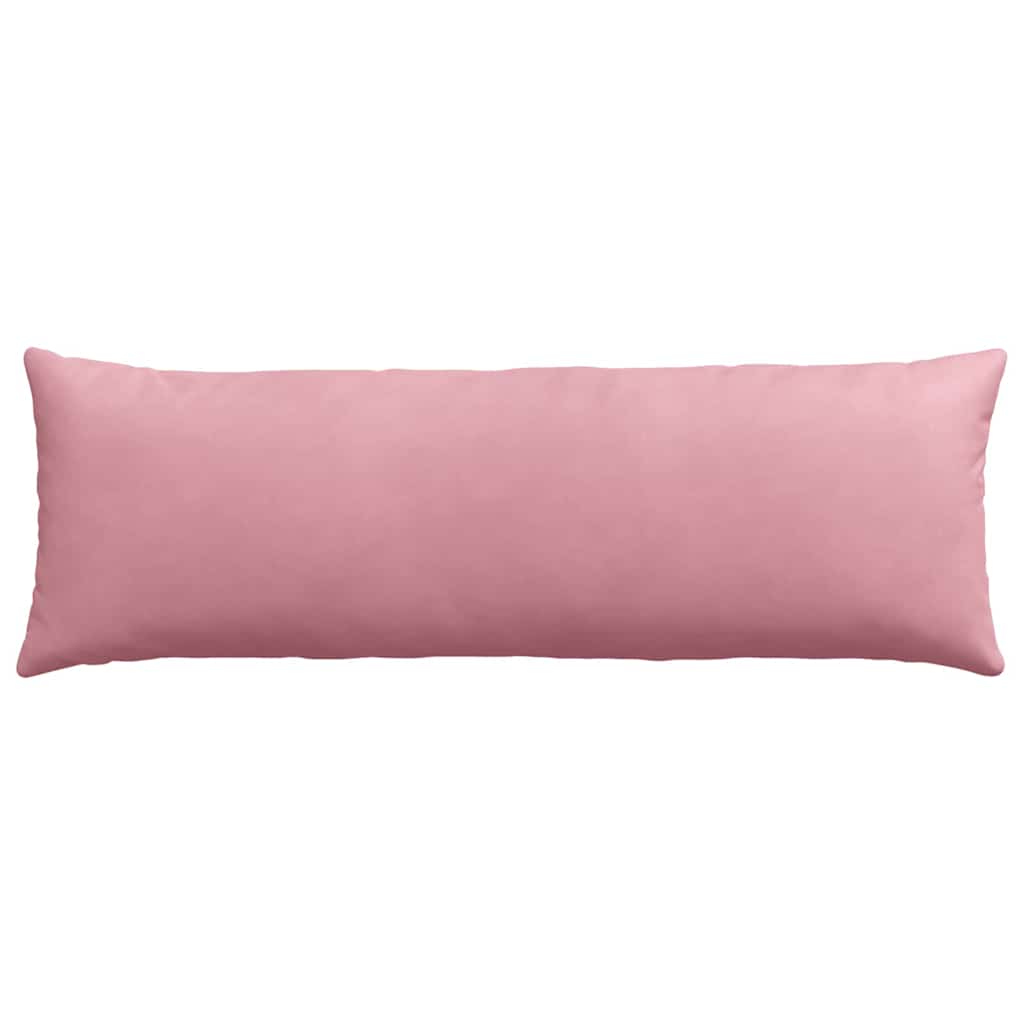 Sofa Cushions 2 Pieces Pink 120 X 40 Cm Cord Fabric