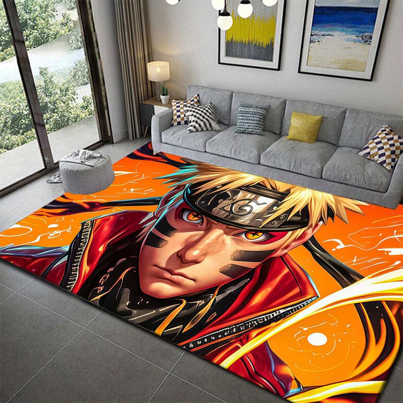 Naruto NonSlip Carpet Rug for Living Room Bedroom Home Sofa Decoration,Kids play Non-slip Floor Mat