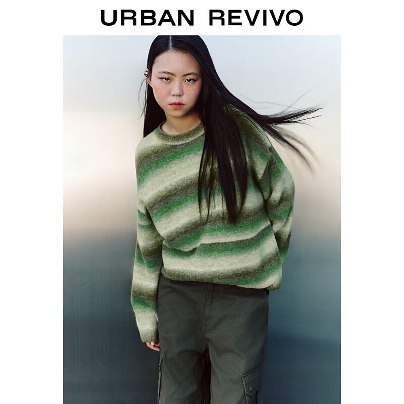 

Женский свитер UR свободного кроя с цветными блоками в стиле ретро M