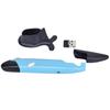 2.4GHz Wireless Optical Pen Mouse Ergonomic Pen Mouse with Adjustable 500 1000DPI Plug and Play Wide Compatibility Blue