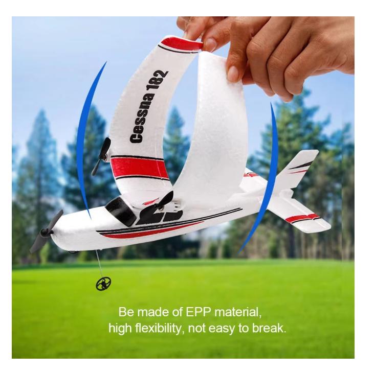 FX801 RC Flugzeug EPP Schaum 2,4G 2CH RTF Fernbedienung Spannweite Flugzeug Feste Spannweite Flugzeug Spielzeug Geschenke für Kinder