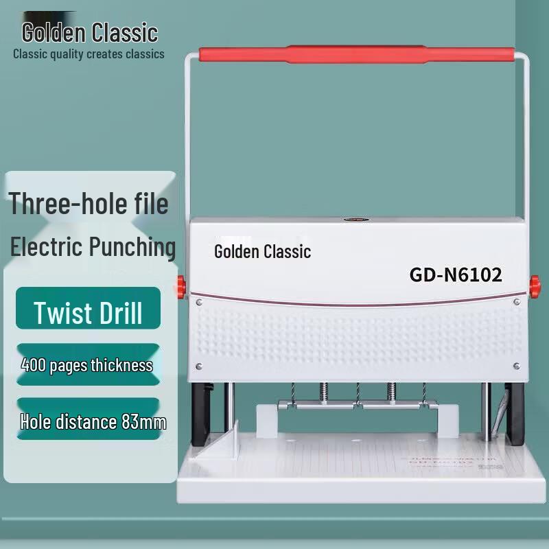 

Golden Manual Wire Binding Machine CN plug (adapter included)