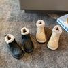 New Arrival Children's Winter Boots with Fleece Lining for Girls - Thick Wool Lined Snow Boots for Kids